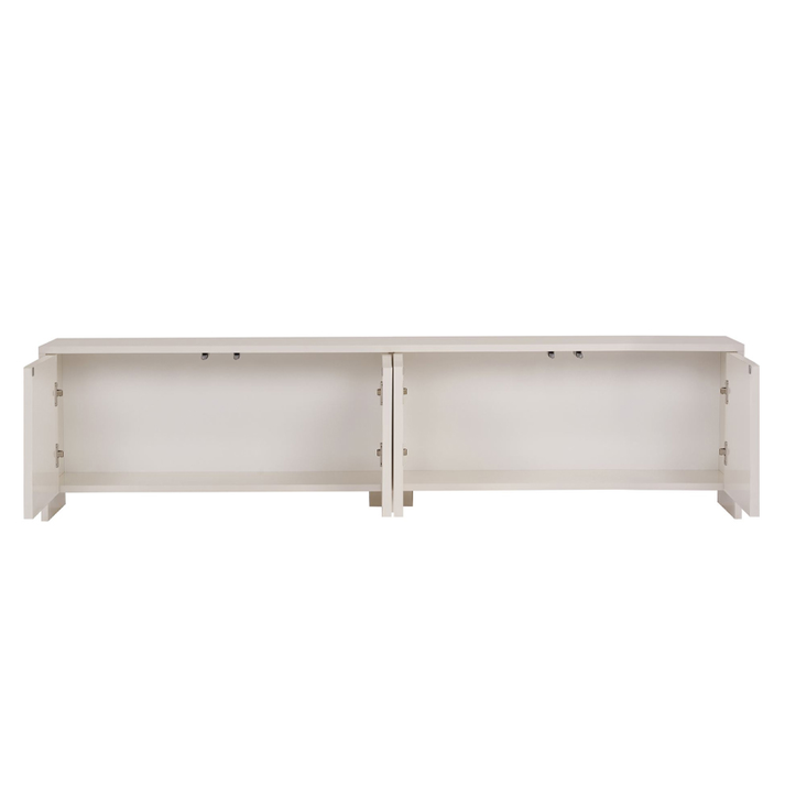Έπιπλο τηλεόρασης Aurelia χρώμα κρεμ 180x32x45εκ.