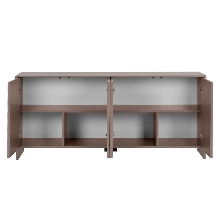 Μπουφές Aurelia χρώμα μόκα 180x45x80εκ.