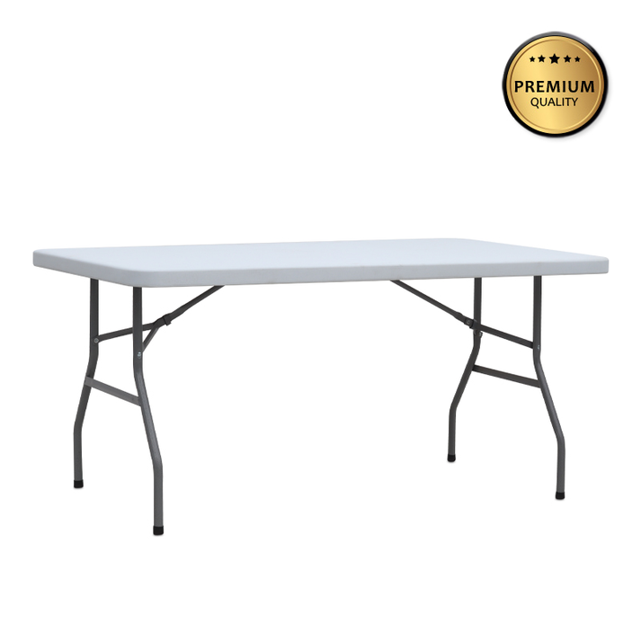 Τραπέζι catering - συνεδρίου Capri πτυσσόμενο - μονοκόμματη επιφάνεια χρώμα λευκό του πάγου 152x76x74εκ.