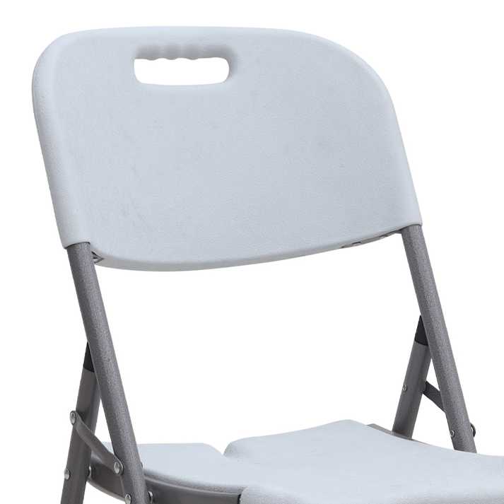 Καρέκλα catering - συνεδρίου Capri πτυσσόμενη χρώμα λευκό του πάγου 45x50x88εκ.