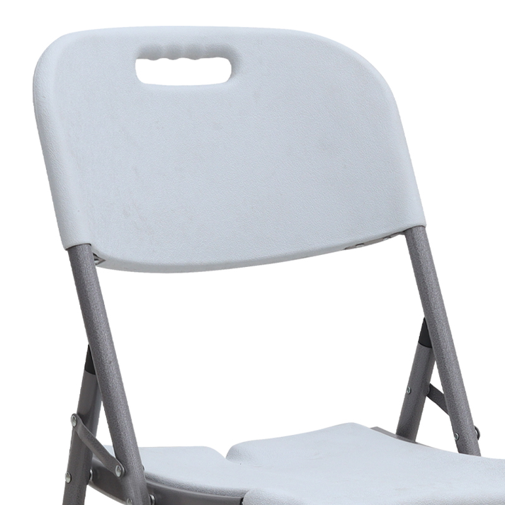 Καρέκλα catering - συνεδρίου Capri πτυσσόμενη χρώμα λευκό του πάγου 45x50x88εκ.