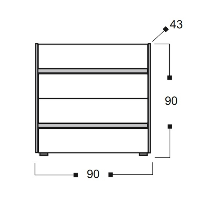 JOYΣυρταριέρα Ελληνικής Κατασκευής 90x43xH90cm