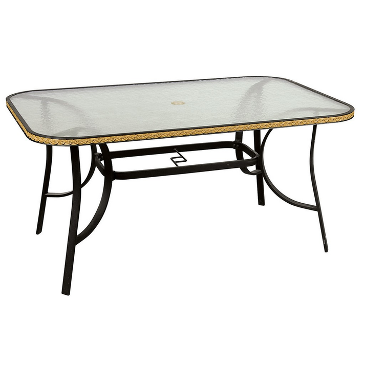 Παραλ/μο Τραπέζι Αλουμινίου 125 x 85 x H72cm