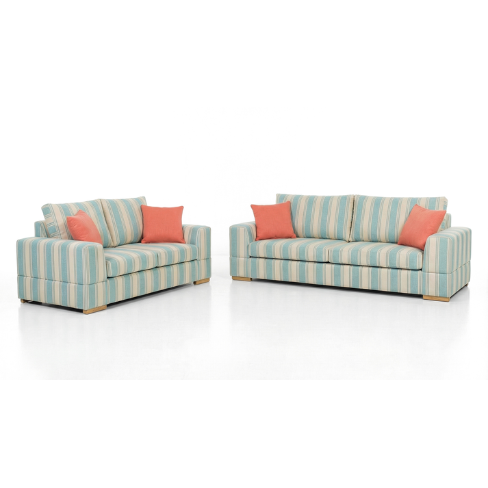 Σετ Napoli Τριθέσιος 220x90cm + Διθέσιος 160x90cm