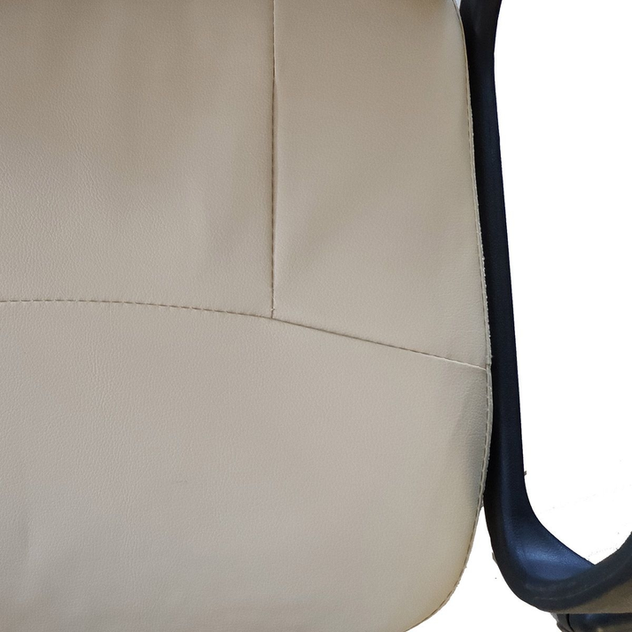 Καρέκλα Γραφείου ABA Μπεζ PVC 53x49x85-97cm