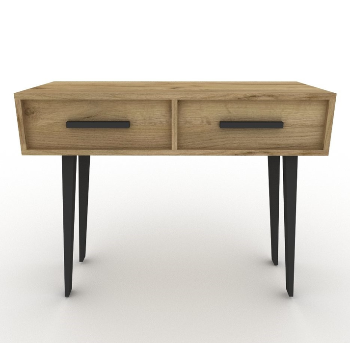 Κονσόλα SIXTIES Ελληνικής Κατασκευής LNA 100x42x85cm με 2 συρτάρια
