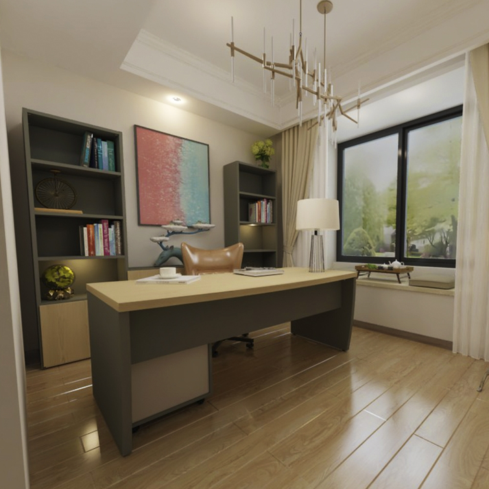 ΓΡΑΦΕΙΟ ΕΠΑΓΓΕΛΜΑΤΙΚΟ ΞΥΛΙΝΟ AFS LEONARDO  180*80*72