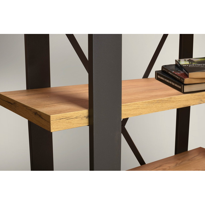 Βιβλιοθήκη PLANET Ελληνικής Κατασκευής LNA 120x40x200cm