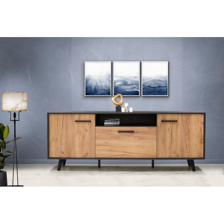 ΜΠΟΥΦΕΣ SIXTIES ΜΕΛΑΜΙΝΗ ΕΛΛΗΝΙΚΗΣ ΚΑΤΑΣΚΕΥΗΣ LNA 200*45*75