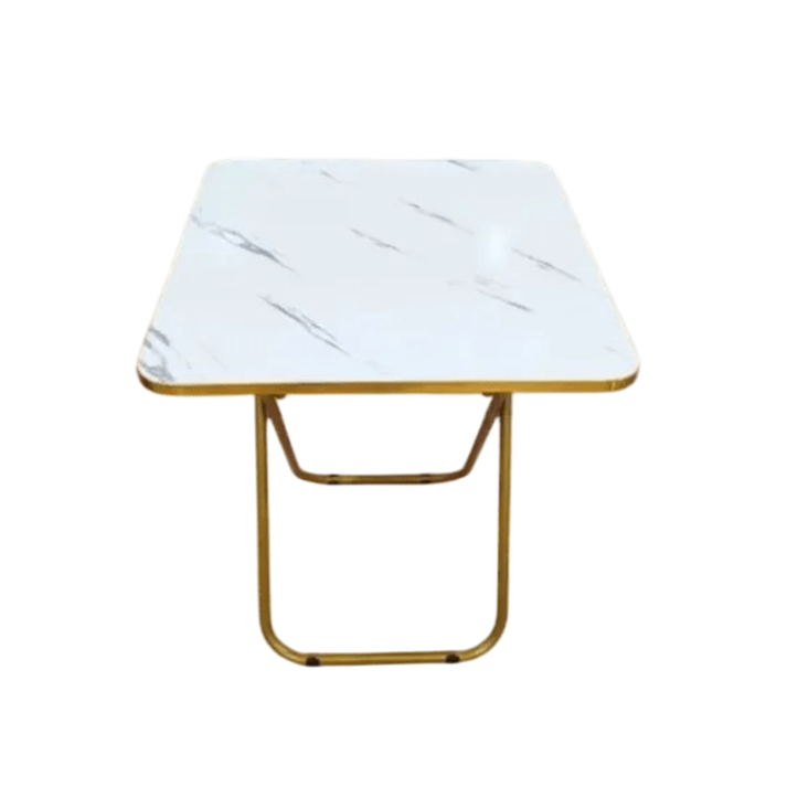 ΤΡΑΠΕΖΙ ΠΤΥΣΣΟΜΕΝΟ(TONY) ΛΕΥΚΟ ΜΑΡΜΑΡΟ