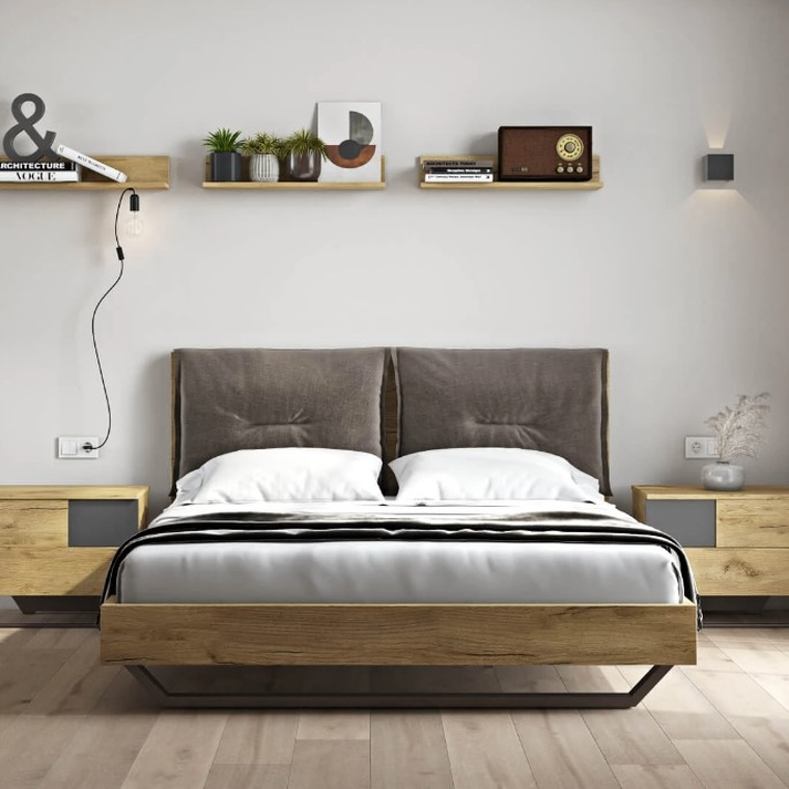 LOFT 4 Κρεβάτι Ελληνικής Κατασκευής 170x210xH102cm (Για Στρώμα 160x200)
