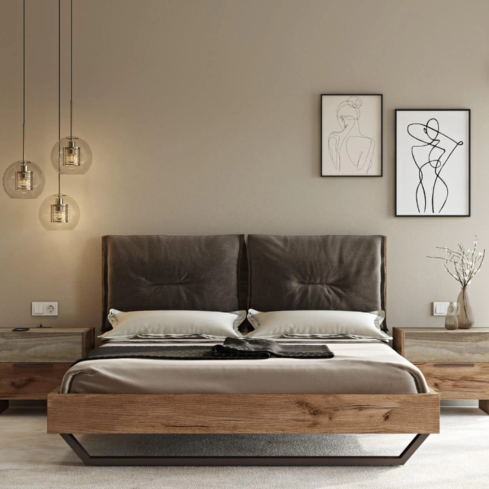 LOFT 4 Κρεβάτι Ελληνικής Κατασκευής 170x210xH102cm (Για Στρώμα 160x200)
