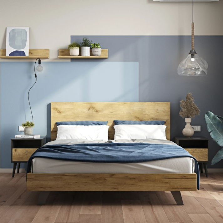 LOFT 8 Κρεβάτι Ελληνικής Κατασκευής 170x210xH102cm (Για Στρώμα 160x200)