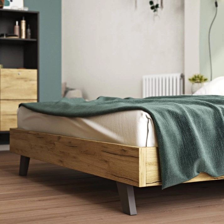 LOFT 8 Κρεβάτι Ελληνικής Κατασκευής 170x210xH102cm (Για Στρώμα 160x200)