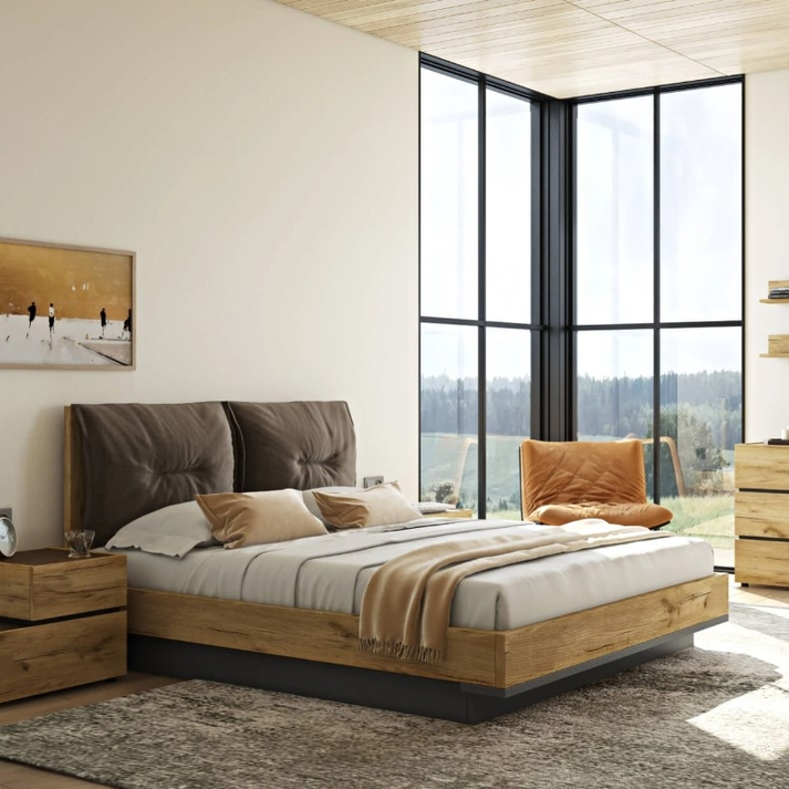 LOFT Κρεβάτι Ελληνικής Κατασκευής 170x210xH102cm (Για Στρώμα 150/160x200)