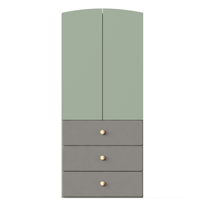 Ντουλάπα Maha Ελληνικής Κατασκευής 80x50xH186cm ALN 
