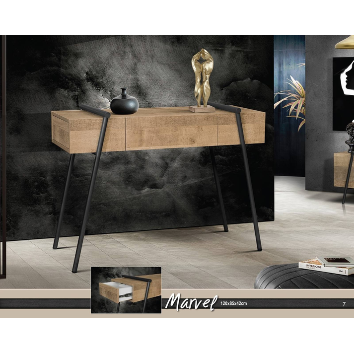 MARVEL Έπιπλο Εισόδου Ελληνικής Κατασκευής 120x42x85cm