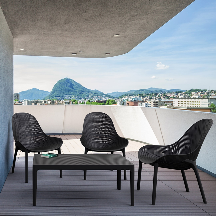 SKY LOUNGE BLACK ΠΟΛΥΘΡΟΝΑ ΠΟΛ/ΝΙΟΥ