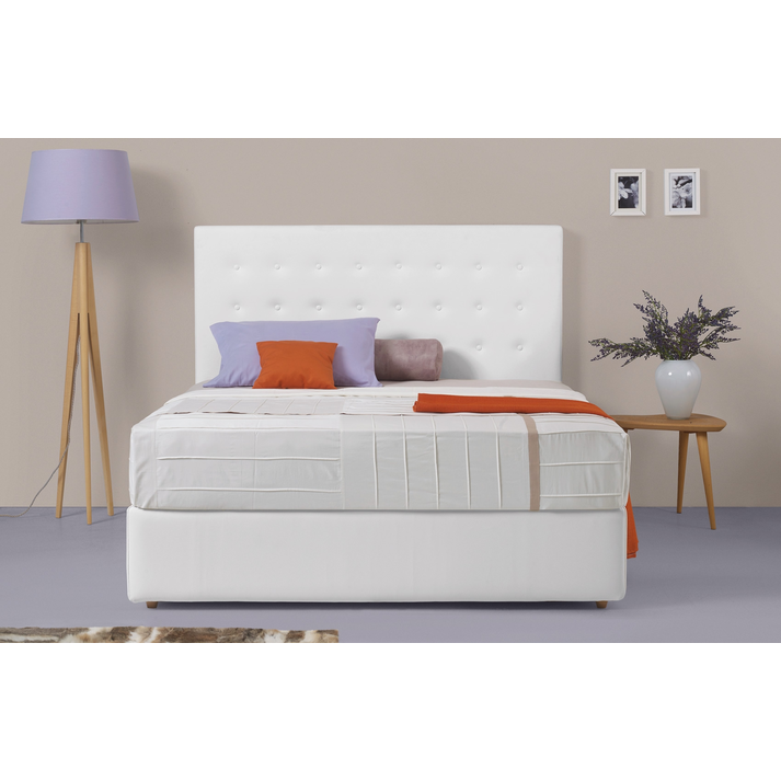 ΚΡΕΒΑΤΙ ΥΦΑΣΜΑ Ή ΔΕΡΜΑΤΙΝΗ 110/140/150/160 MILVA LINEA BED 