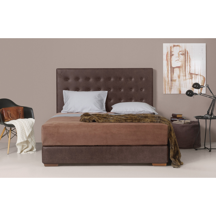 ΚΡΕΒΑΤΙ ΥΦΑΣΜΑ Ή ΔΕΡΜΑΤΙΝΗ 110/140/150/160 MILVA LINEA BED 