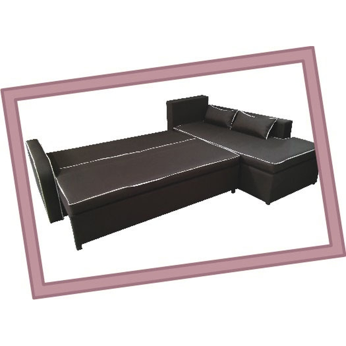 Γωνιακός καναπές Ελληνικής κατασκευής 265x180x90cm krj molly
