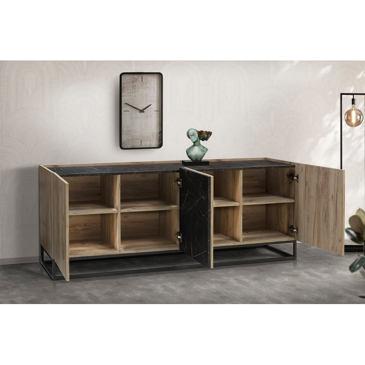 ΜΠΟΥΦΕΣ IRON 4 ΜΕΛΑΜΙΝΗ ΕΛΛΗΝΙΚΗΣ ΚΑΤΑΣΚΕΥΗΣ LNA 200*45*75