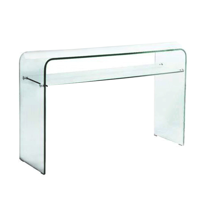 GLASSER Κονσόλα - Ράφι Διάφανο Γυαλί 12/8mm