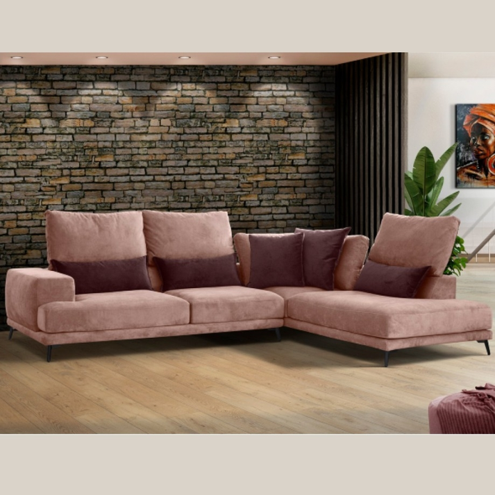 Nemesis Καναπές Γωνία Ελληνικής Κατασκευής XSM 300x230x105cm