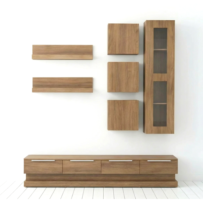 No131 Σύνθεση 210x44xH200cm