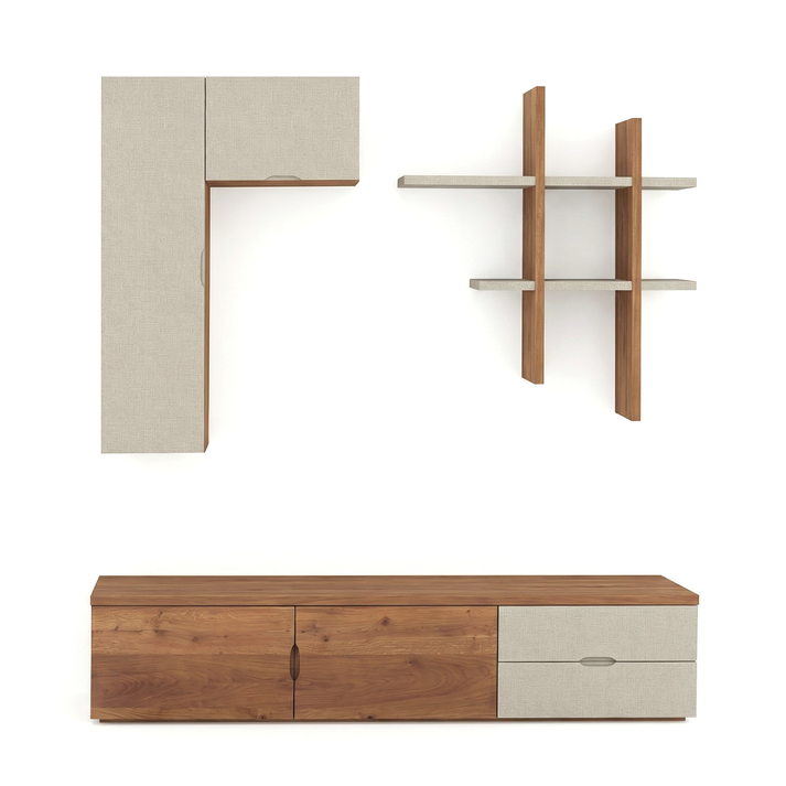 No160 Σύνθεση 200x44xH200cm