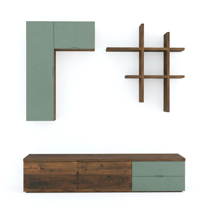 No160 Σύνθεση 200x44xH200cm