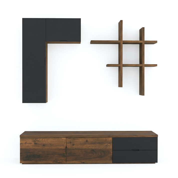 No160 Σύνθεση 200x44xH200cm