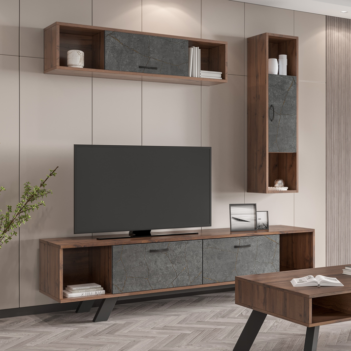 No63 Έπιπλο Τηλεόρασης 180x44.5xH50cm