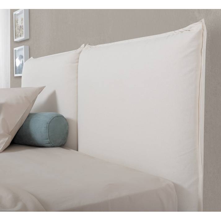 ΚΡΕΒΑΤΙ ΔΙΠΛΟ ΥΦΑΣΜΑ 90/110/140/150/160 NOTOS LINEA BED 
