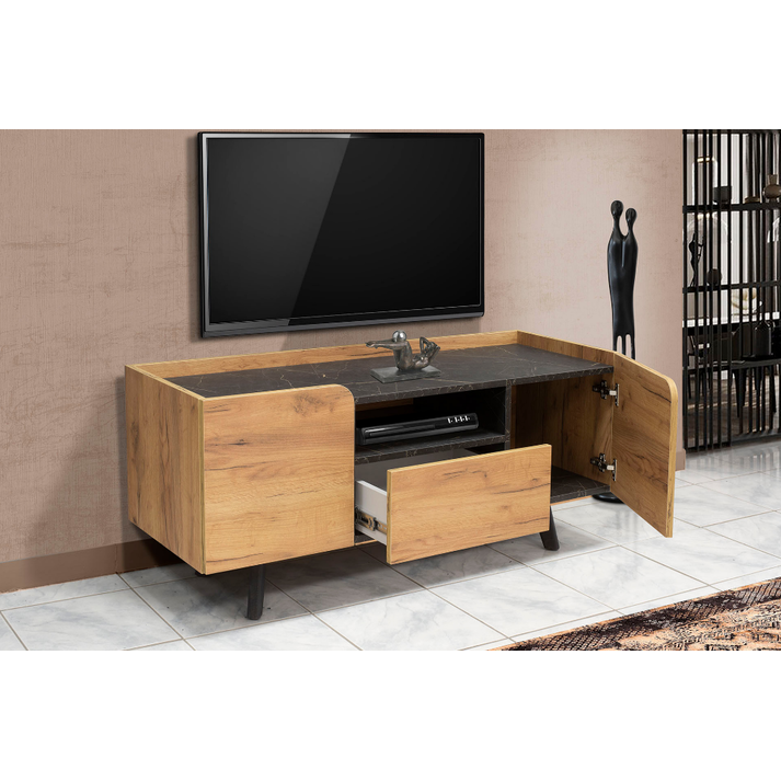 ΕΠΙΠΛΟ TV OLIVER ΜΕΛΑΜΙΝΗ ΕΛΛΗΝΙΚΗΣ ΚΑΤΑΣΚΕΥΗΣ LNA 140*45*55