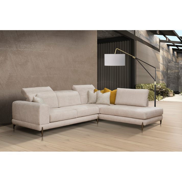 Anthia Καναπές Γωνία 290x100-230cm