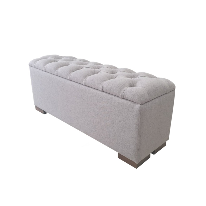 Pandora Σκαμπό με Αποθηκευτικό Χώρο 120x35xH50cm