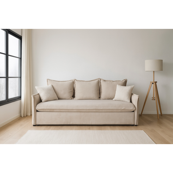 Πάρος Καναπές - Κρεβάτι Συρόμενο 204x92cm