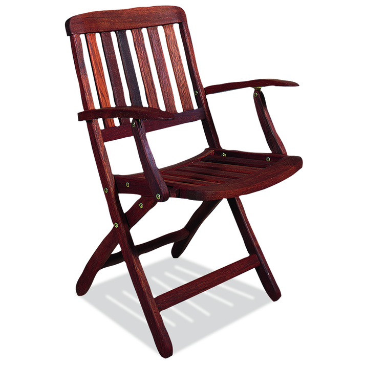 PEGU Ξύλινη Πτυσσόμενη Πολυθρόνα Χαμηλής Πλάτης Kwilla