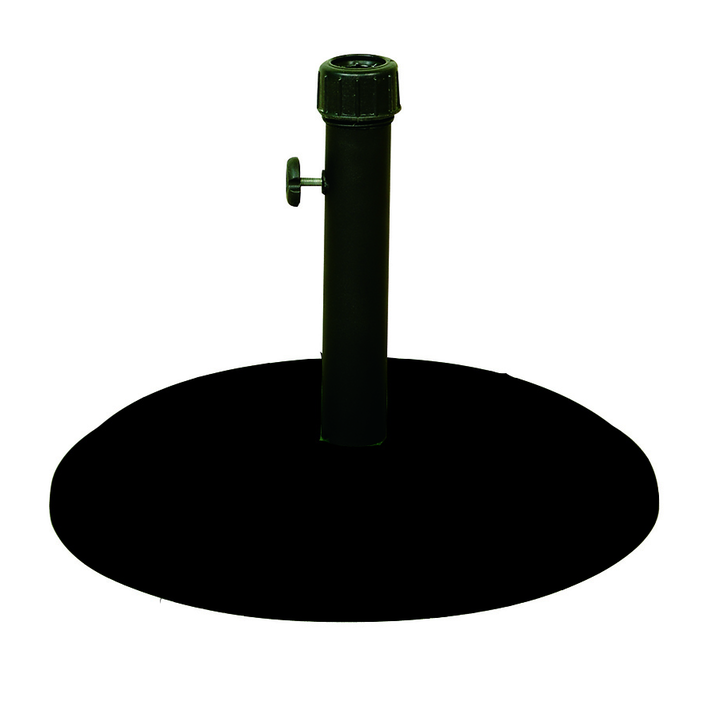 Μάυρη Τσιμεντένια Βάση Ομπρέλας 16Kgr , ⌀ 45cm