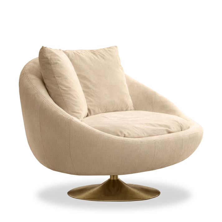 Relax Περιστρεφόμενη Πολυθρόνα Ø115cm