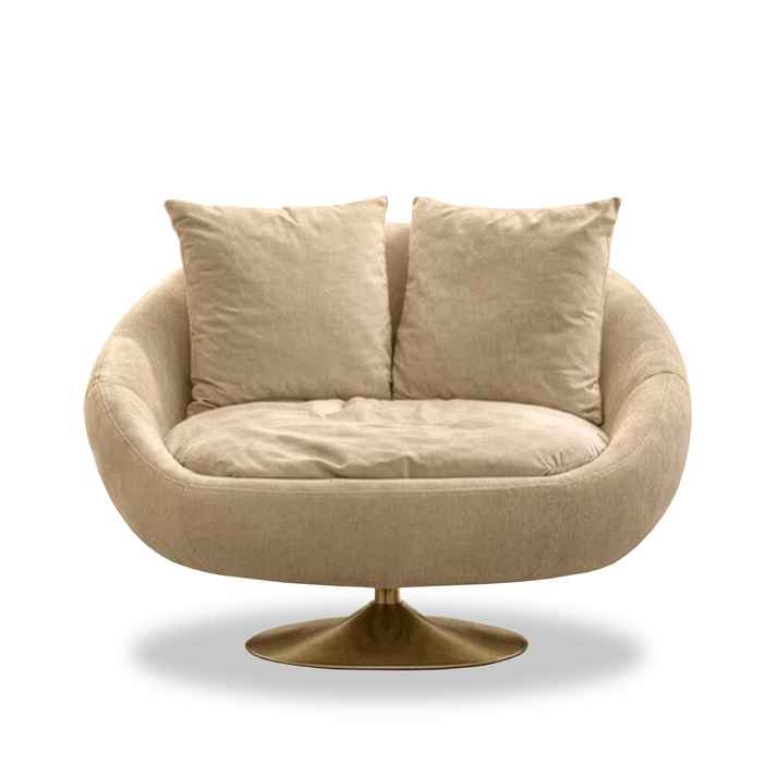 Relax Περιστρεφόμενη Πολυθρόνα Ø115cm