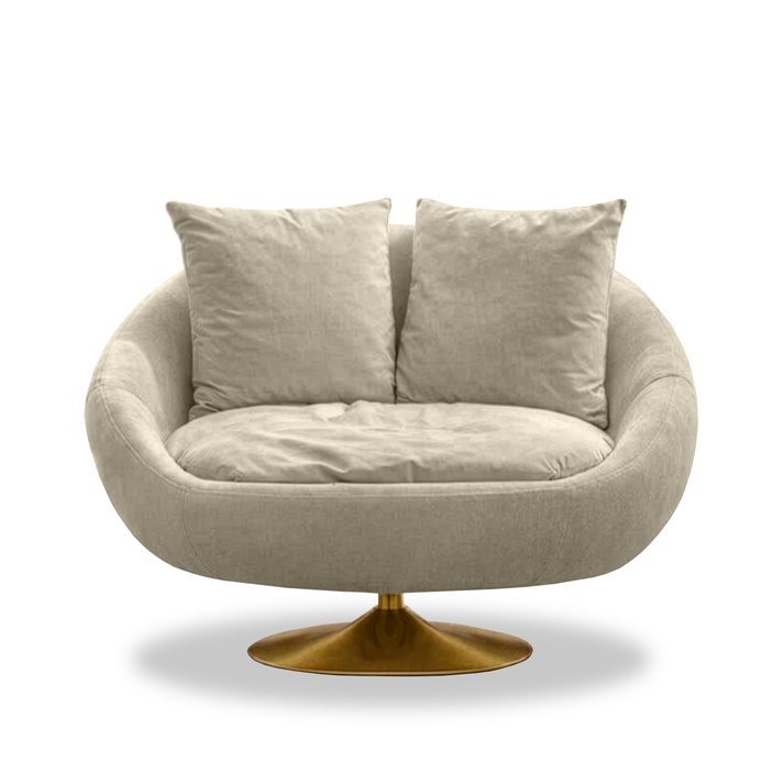 Relax Περιστρεφόμενη Πολυθρόνα Ø115cm