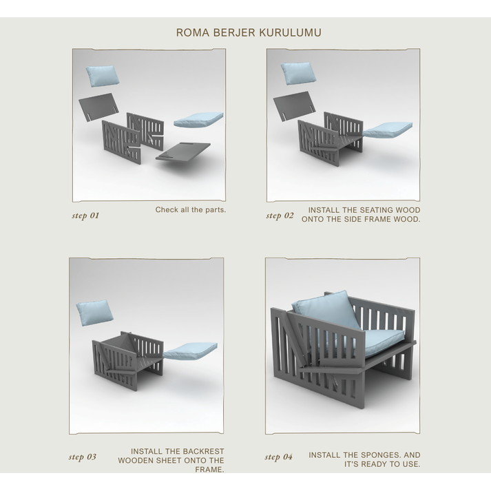 ΠΟΛΥΘΡΟΝΑ (ROMA) ΧΡΩΜΑ ΦΥΣΙΚΟ ΜΕ ΓΚΡΙ ΜΑΞΙΛΑΡΙΑ  ΚΟΝΤΡΑ ΠΛΑΚΕ ΘΑΛΑΣΣΗΣ ΚΑΤΑΛΛΗΛΟ ΓΙΑ ΕΞΩΤΕΡΙΚΟ ΧΩΡΟ