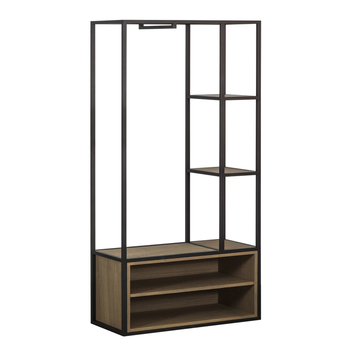 Rory Ανοιχτή Ντουλάπα 90x35xH180cm