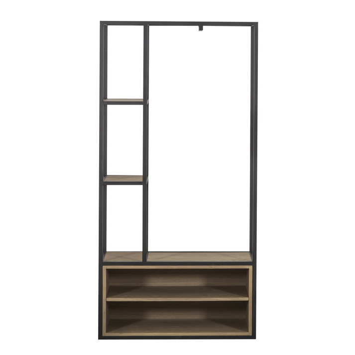 Rory Ανοιχτή Ντουλάπα 90x35xH180cm