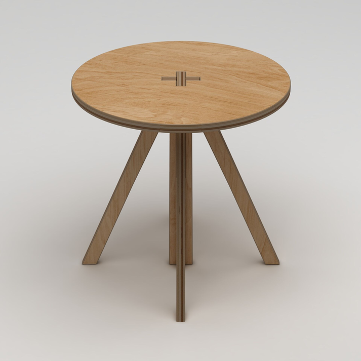 ΤΡΑΠΕΖΙ (ARCUS) ΦΥΣΙΚΟ φ75εκ*75εκ.ΚΟΝΤΡΑ ΠΛΑΚΕ ΘΑΛΑΣΣΗΣ ΚΑΤΑΛΛΗΛΟ ΓΙΑ ΕΞΩΤΕΡΙΚΟ ΧΩΡΟ