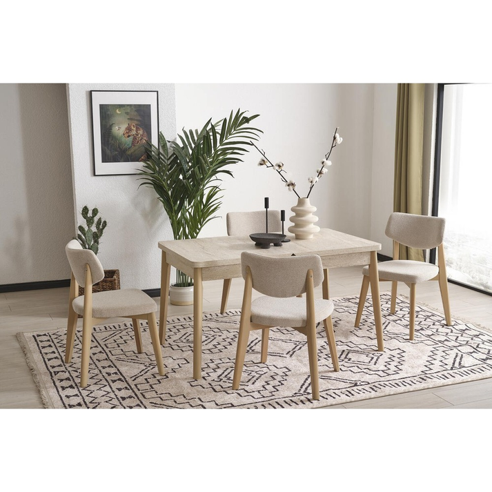 ROSA ΚΑΡΕΚΛΑ ΤΡΑΠΕΖΑΡΙΑΣ ΕΚΡΟΥ 50Χ48Χ83cm