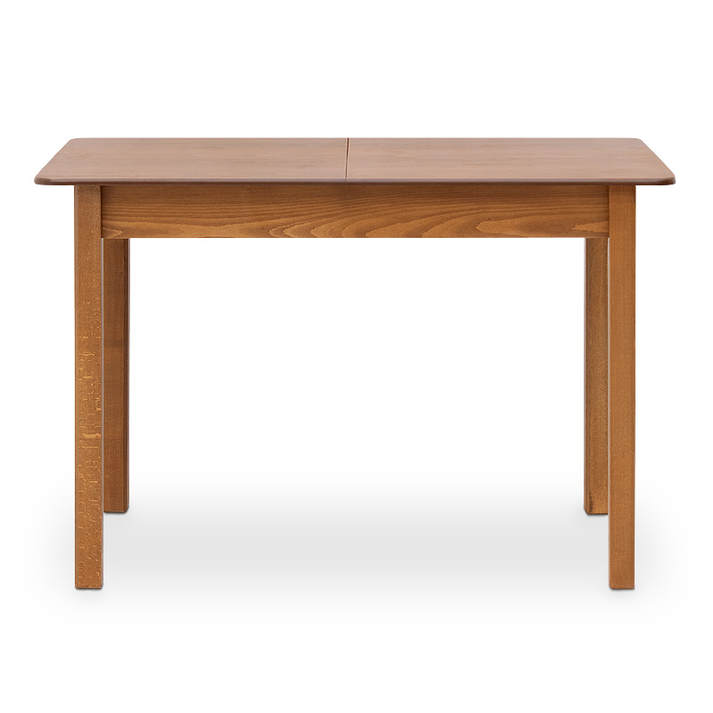 Σετ τραπεζαρίας Bergen-Virginia 5 τμχ μασίφ ξύλο-MDF με επεκτεινόμενο τραπέζι 120/150x68x77εκ.