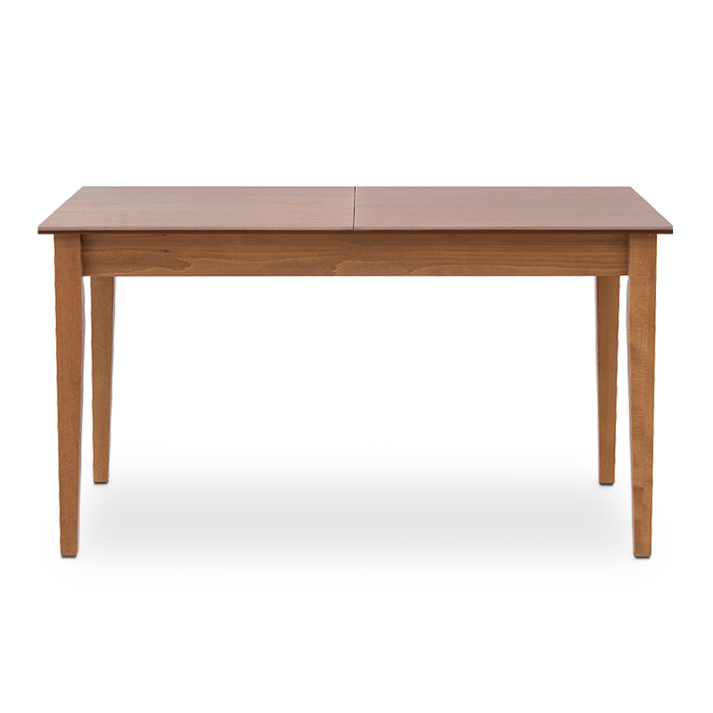 Σετ τραπεζαρίας Adare-Francis 5 τμχ μασίφ ξύλο-MDF με επεκτεινόμενο τραπέζι 140/180x78x77εκ.